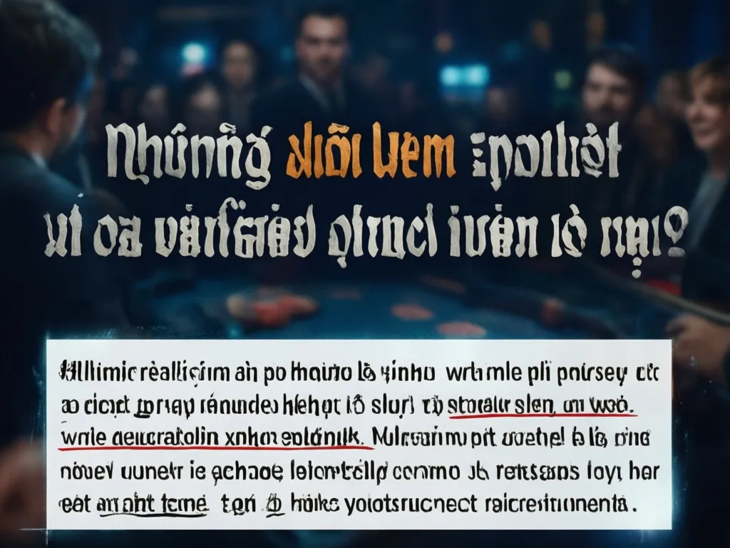 Sự thật về cá cược trực tuyến